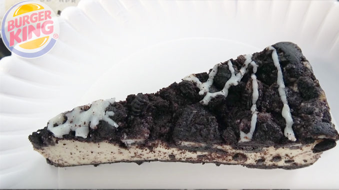 photo Oreo Cheesecake Burger King burger king serves up new oreo