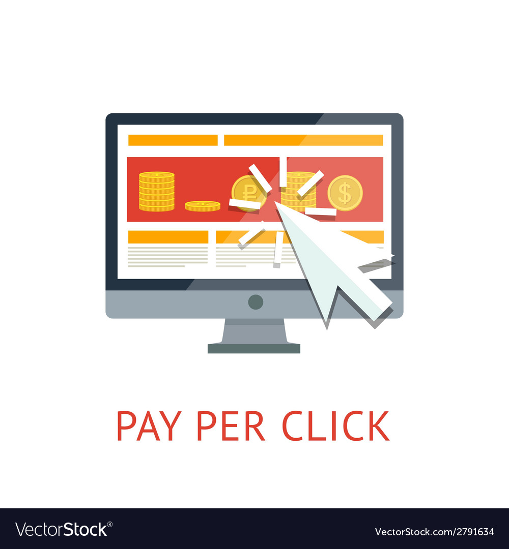 pics Pay Per Click Images vectorstock
