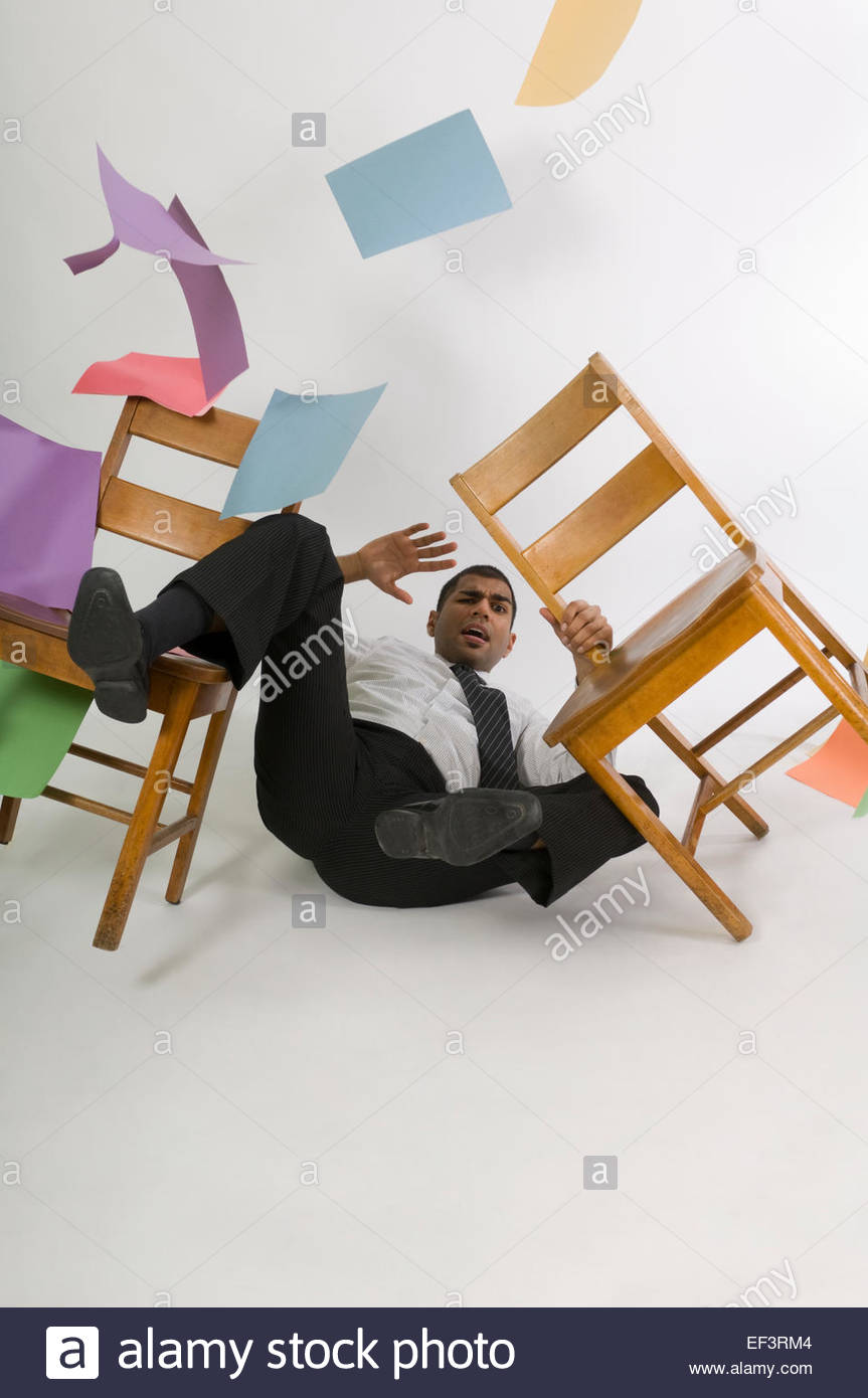 pix Person Falling Off A Chair https www alamy com stock photo 3d business people illustration businessman scared falling off his 135607279 html