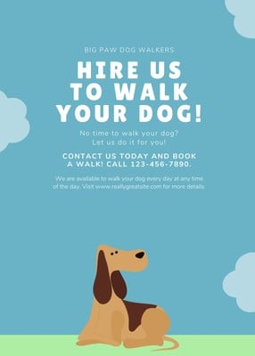 pics Pet Sitting Flyer Examples 490 pet sitter customizable design