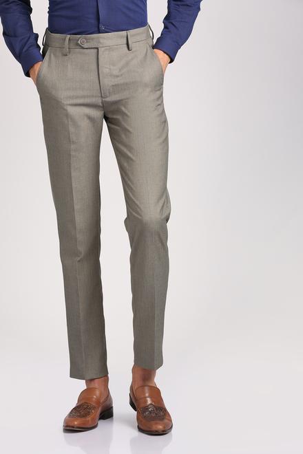 images Peter England Pants Images peter england khaki formal trousers