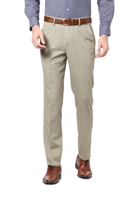 pic Peter England Pants Images peter england beige trousers