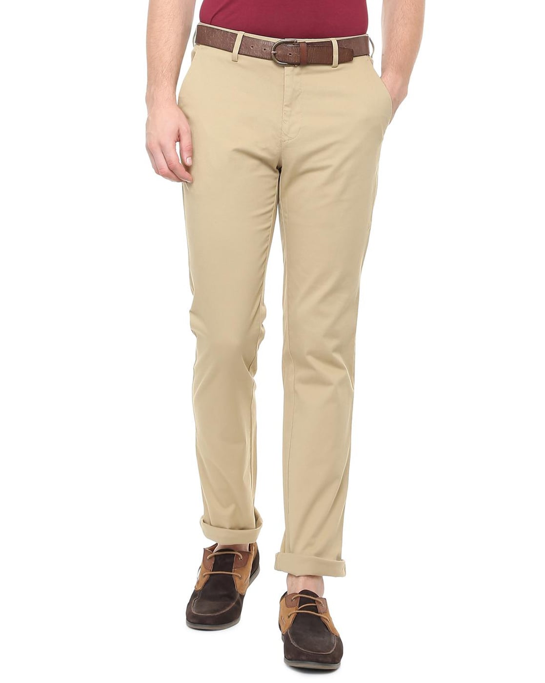 photo Peter England Pants Images peter england beige trousers
