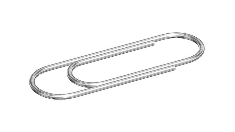 images Picture Of Paper Clip office depot brand paper clips no 1 1 1 4 20 sheet capacity silver 100 clips per box pack of 10 boxes item 308478