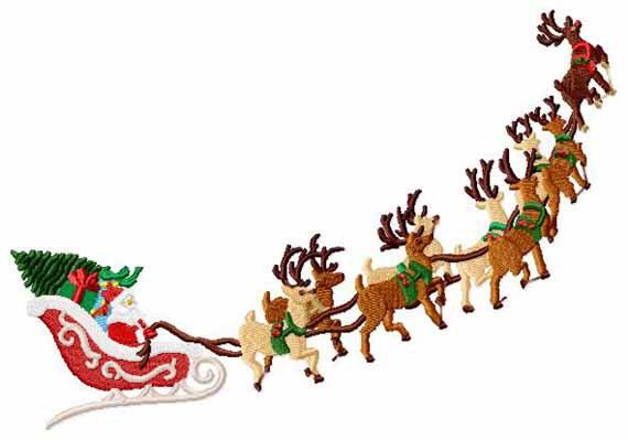 pics Picture Of Santas Sleigh And Reindeer santa reindeer names how many reindeers pull santa s sleigh