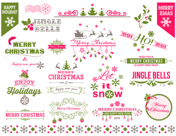 pic Pink And Green Christmas Clipart the clipart review