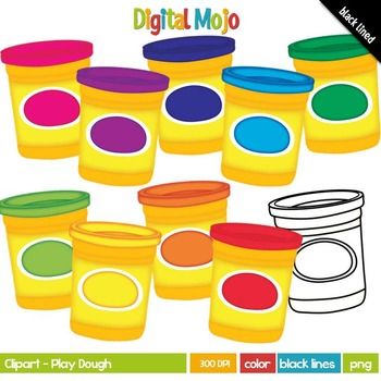 images Playdoh Clipart play dough clip art freebie