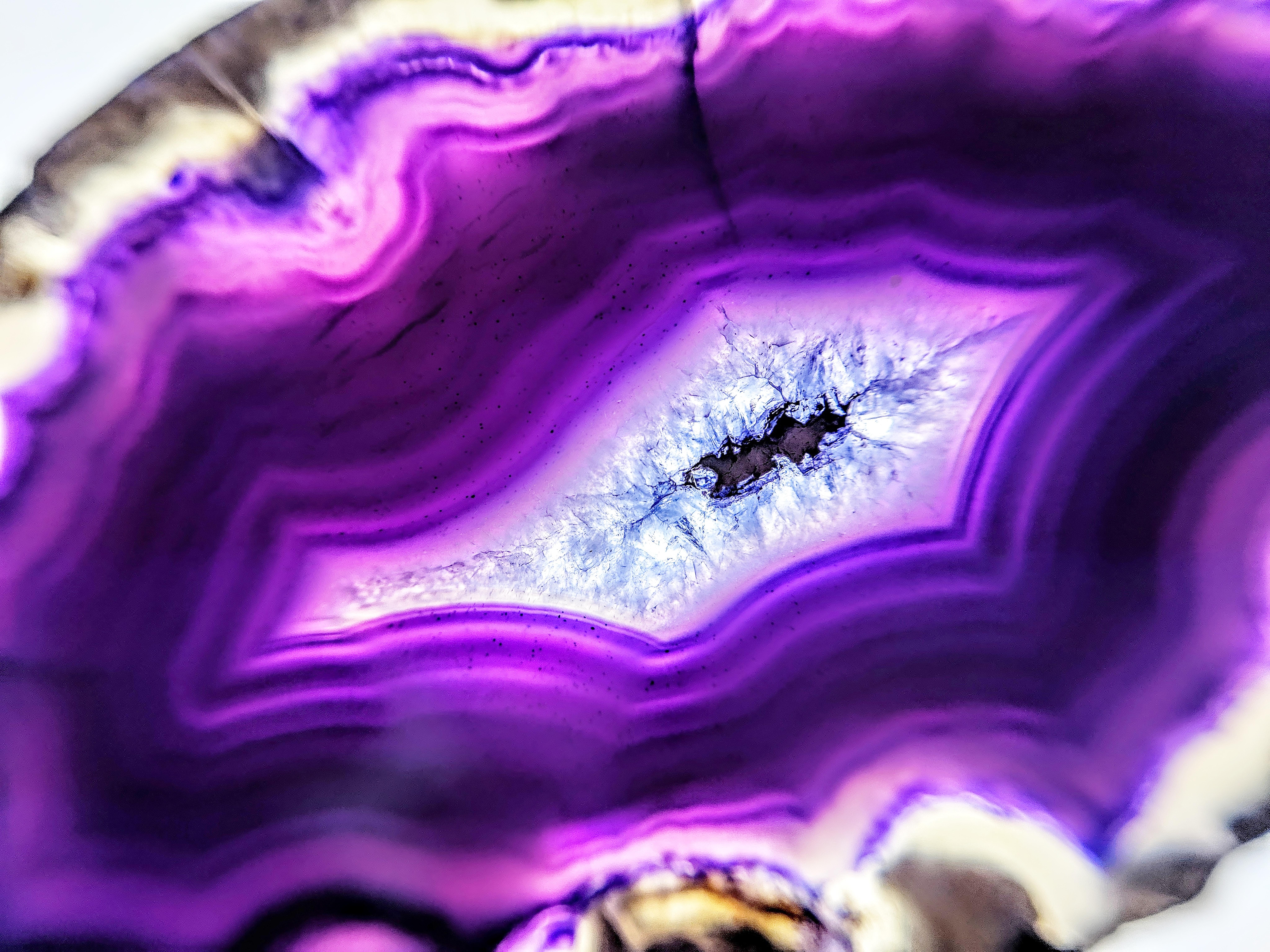 photo Purple Geode Wallpaper purple geode amethyst crystal macro