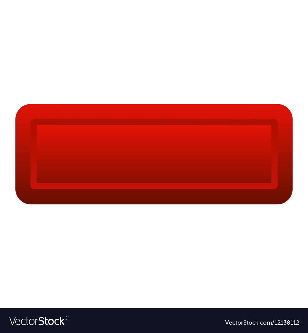 pics Rectangle Red Button https www shutterstock com image vector red glass buttons web 3d shiny 1291597081