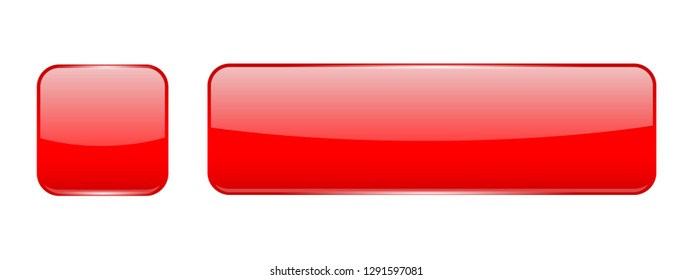 photo Rectangle Red Button red button rectangle blank stock