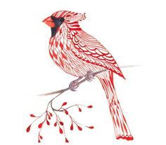 pix Red Bird Outline https www shutterstock com image vector red cardinal bird silhouette vector on 1490109338