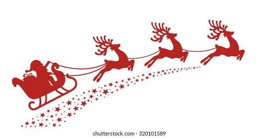 photo Santa Sleigh And Reindeer Clipart christmas clip art santa and 8 reindeer