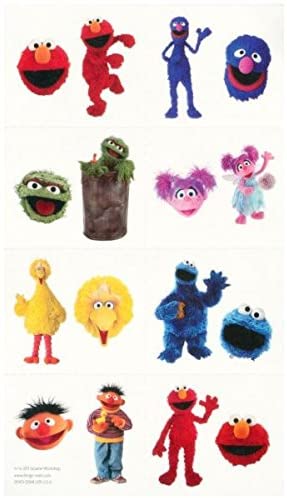 pic Sesame Street Temporary Tattoos pinterest