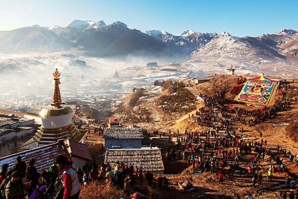 pic Sho Dun Festival sho dun festival tibet destination