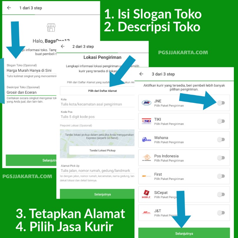 photo Slogan Toko Tokopedia aqui se explica como abrir una tienda