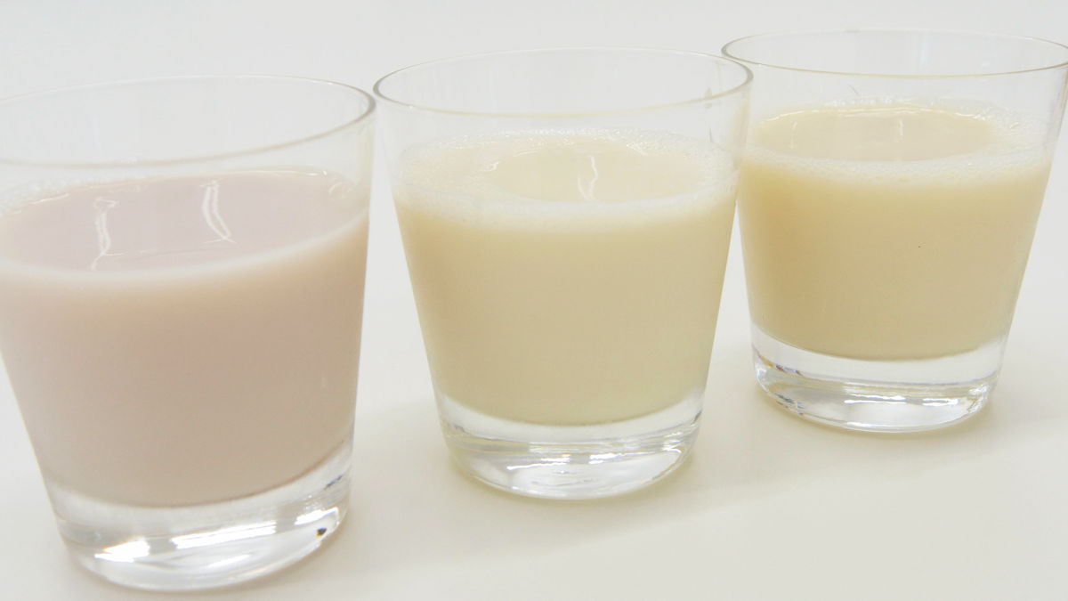 picture Soy Milk Color soy milk and almond milk and milk milk