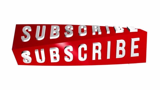 photo Subscribe 3D Png 3d subscribe button png image