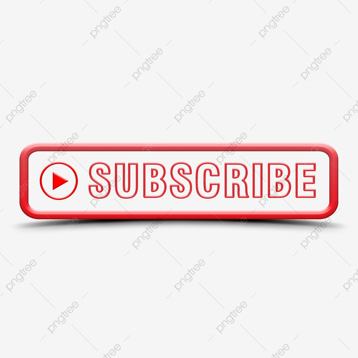 picture Subscribe 3D Png creative youtube subscribe and button