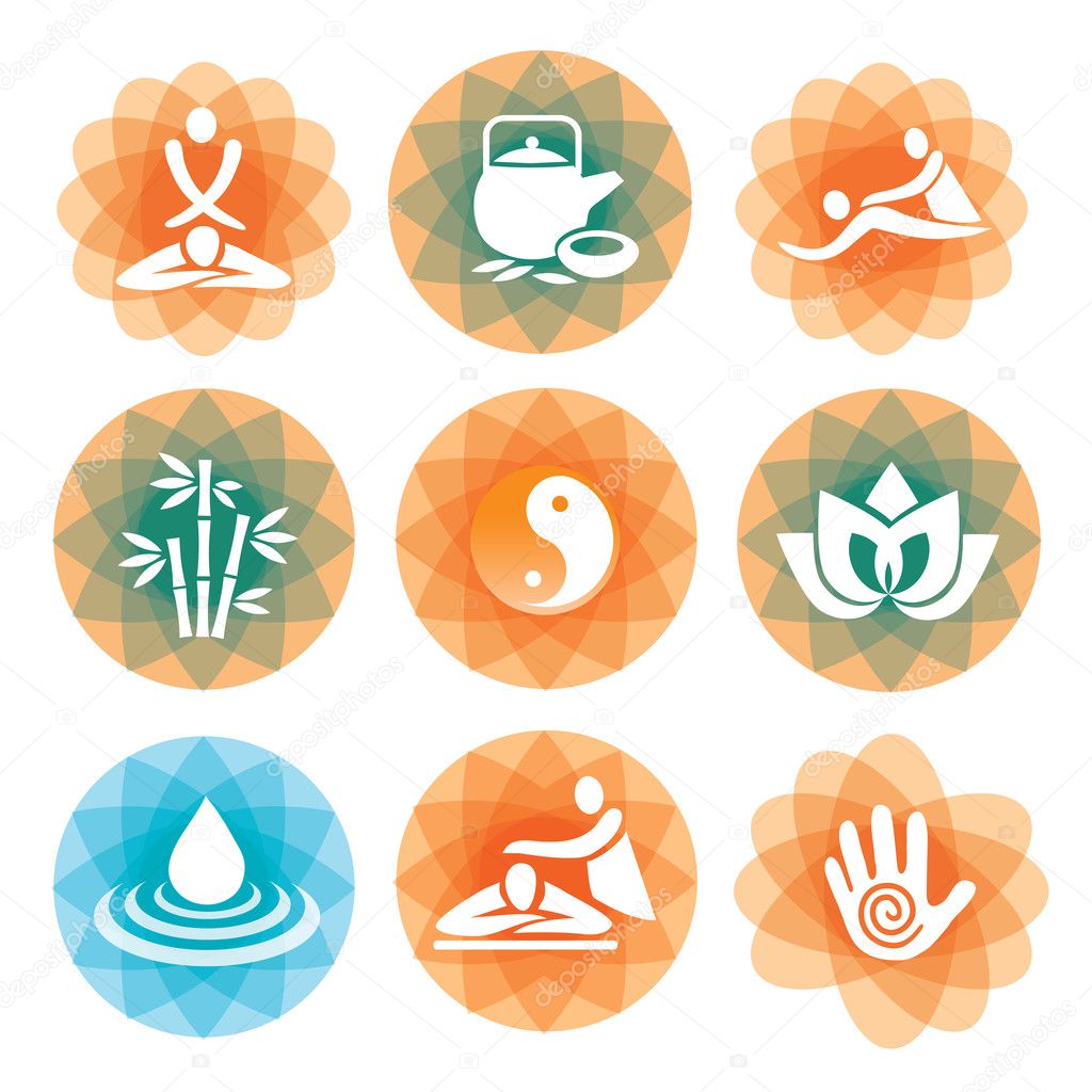 images Symbol Of Massage relaxing massage thin line icon sign symbol illustation linear concept vector stock illustration download image now istock