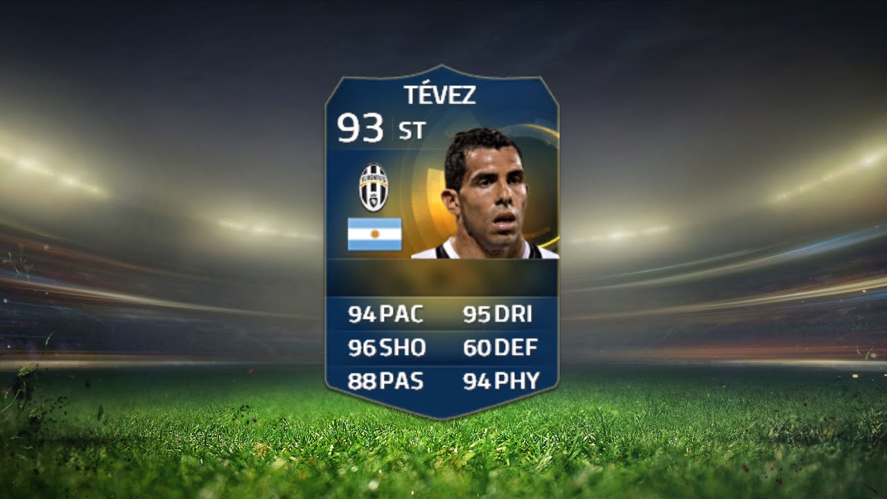 photo Tevez Fifa 15 fifa 15 tots tevez review 93 w in game stats gameplay fifa 15 player review
