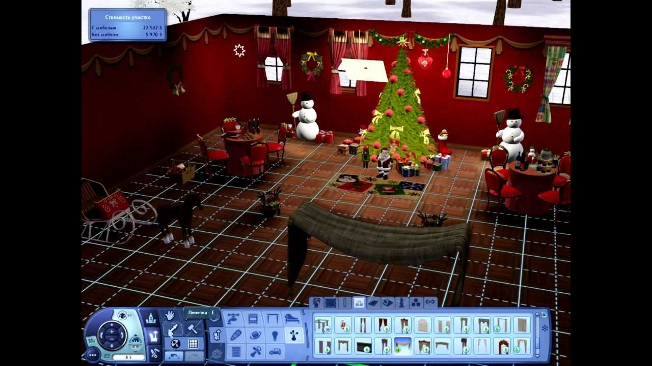 wallpapers The Sims 3 Seasons Christmas christmas tree christmas ornament the