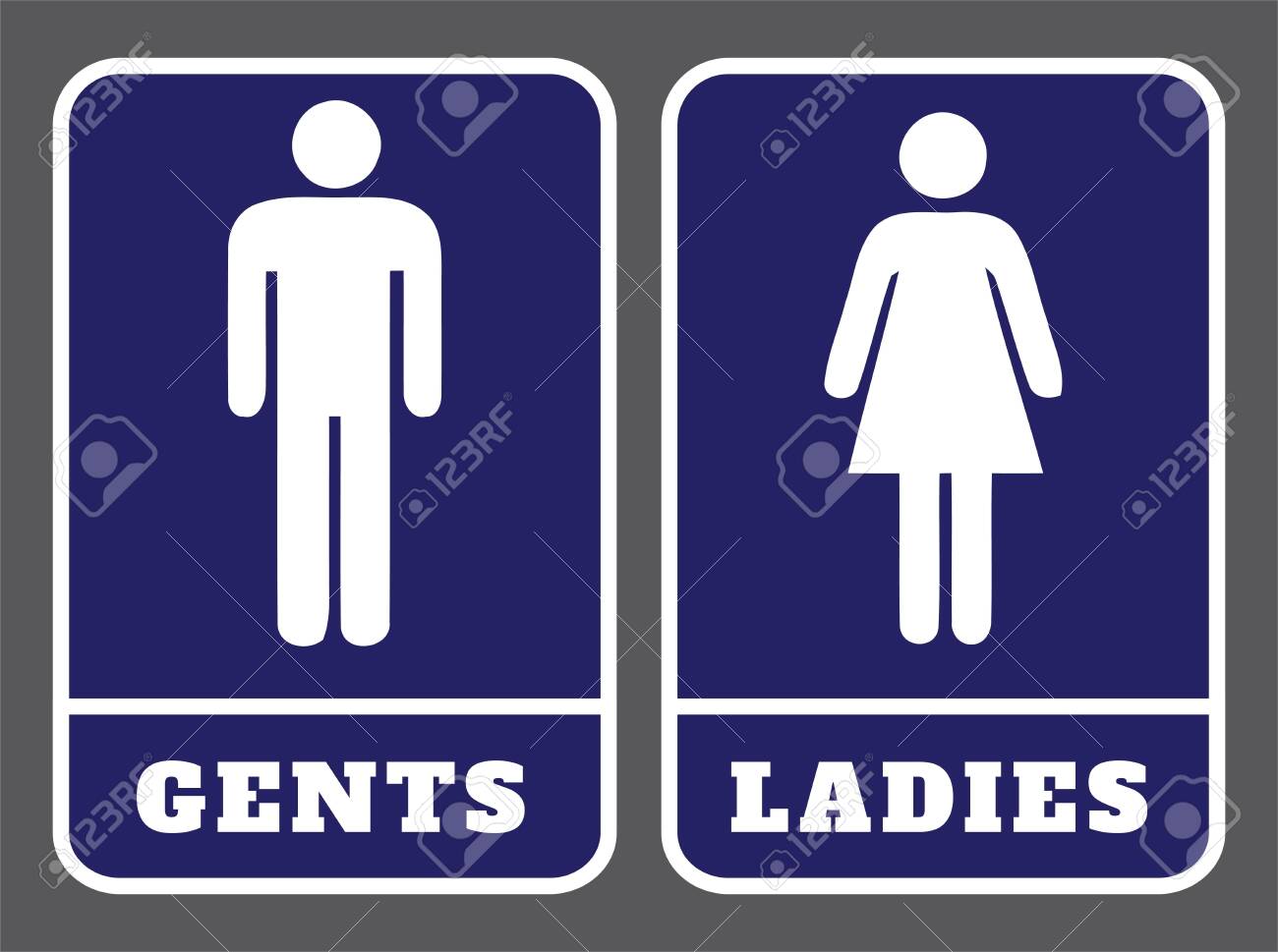 picture Toilet Gents And Ladies Logo details about ladies gents toilet set vinyl decal sticker uvproof waterproof a4 size