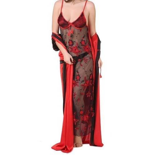 pics Transparent Nighty Images red transparent nighty with robe sexy