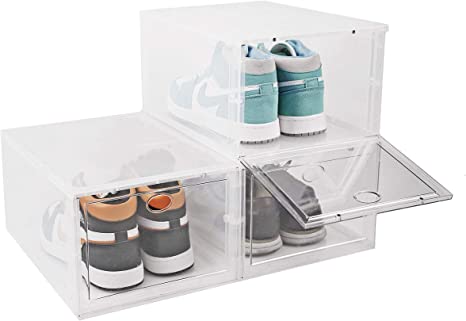 photo Transparent Shoebox 3pcs transparent shoe box the best livin