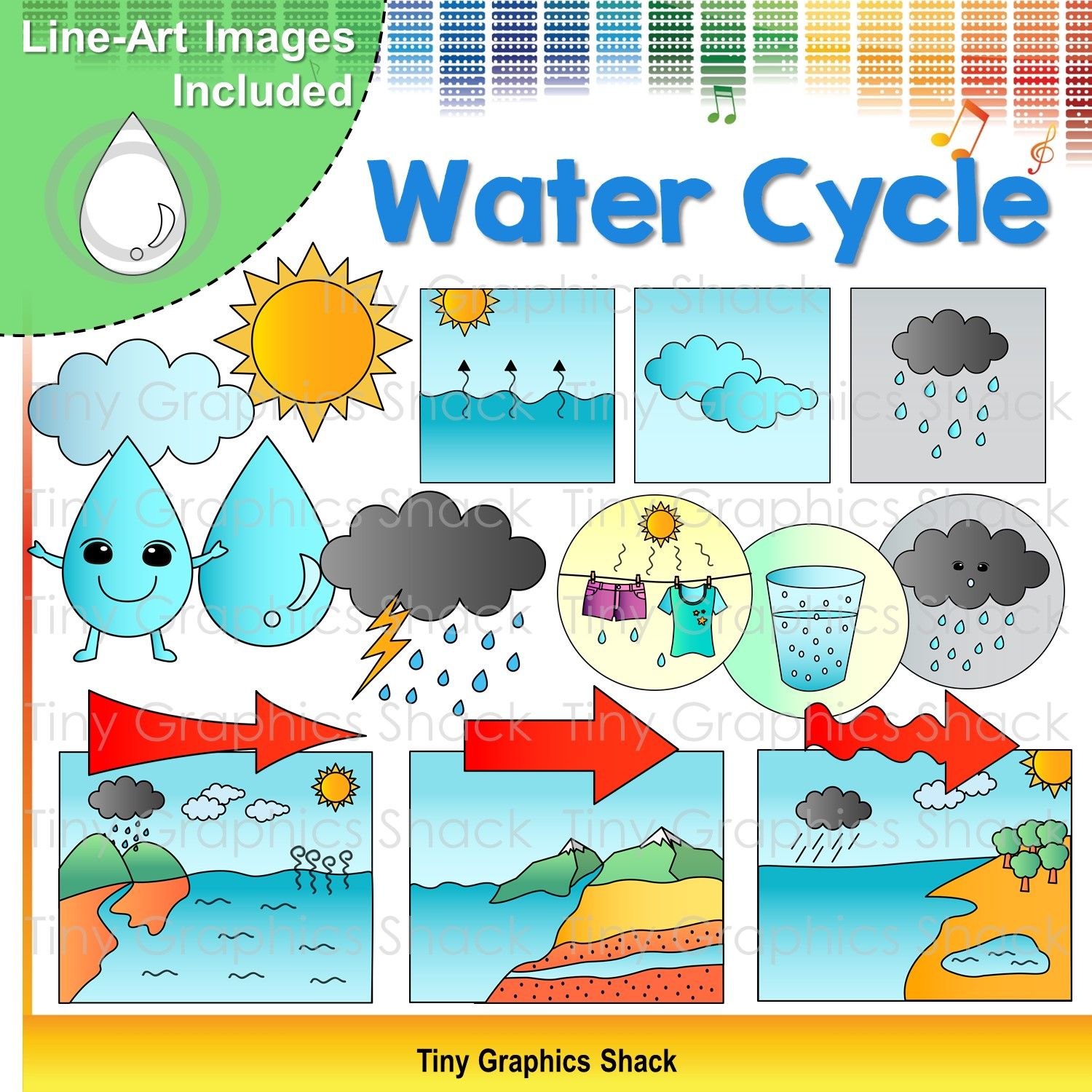 images Water Cycle Clipart https www shutterstock com image vector water cycle diagram illustration 1120652594