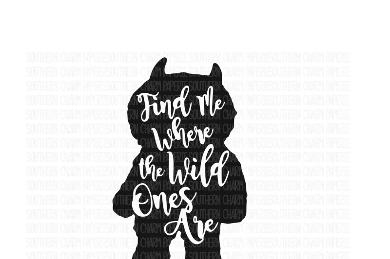 wallpapers Where The Wild Things Are Svg Files flavours store