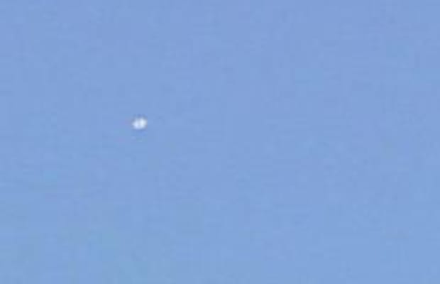 picture White Circle In Sky ufo sightings white spheres