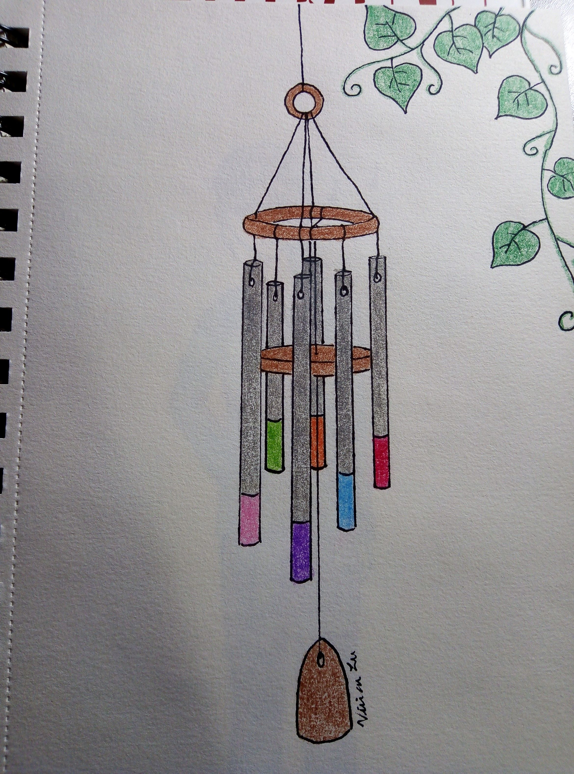 images Wind Chime Drawing wind chimes drawing