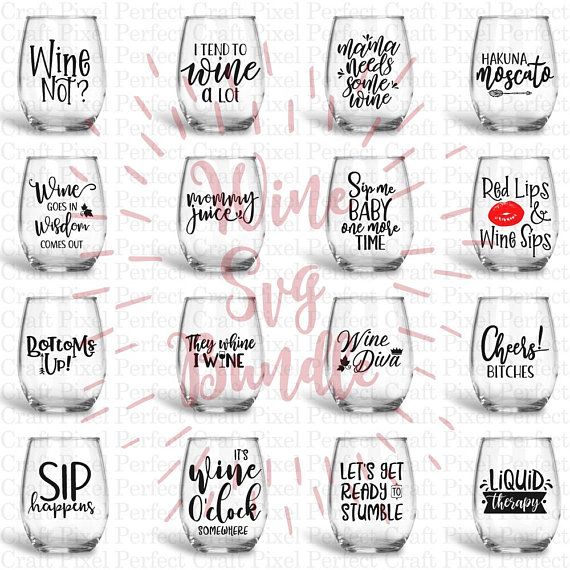 pics Wine Cup Svg wine glass outline laptop cup decal svg digital download etsy