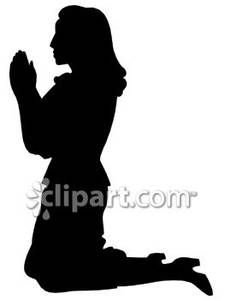 photo Woman Kneeling In Prayer Silhouette https www shutterstock com image vector vector silhouette woman praying on white 232112191